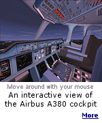 The Airbus A380 is packed with the latest technology.
